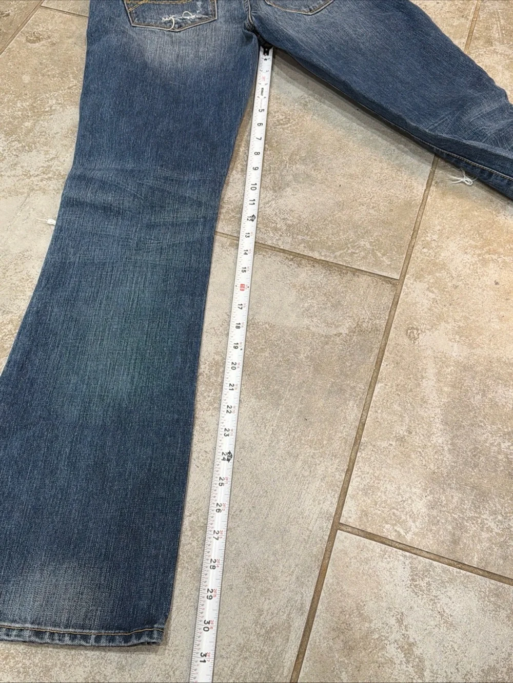 NWT Abercrombie And Fitch Emma Bootcut Distressed Jeans Size 6R